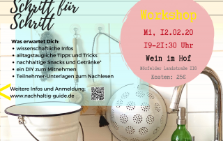 Workshop "Nachhaltig leben" am 22.02.2020